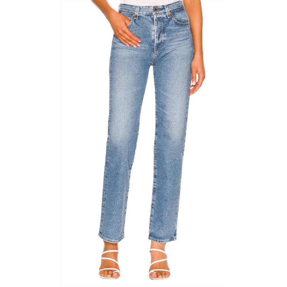 NEW AG JEANS alexxis straight leg jeans in athens